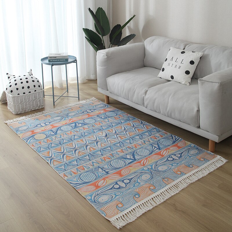 Moroccan Style Carpet Cotton Rug
