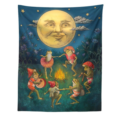 Magic Moon Tapestry Wall Art
