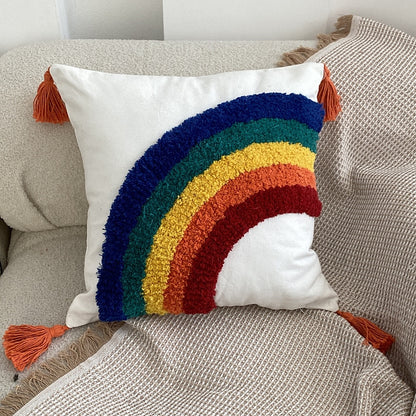 Embroidery Cushion Pillow Throw