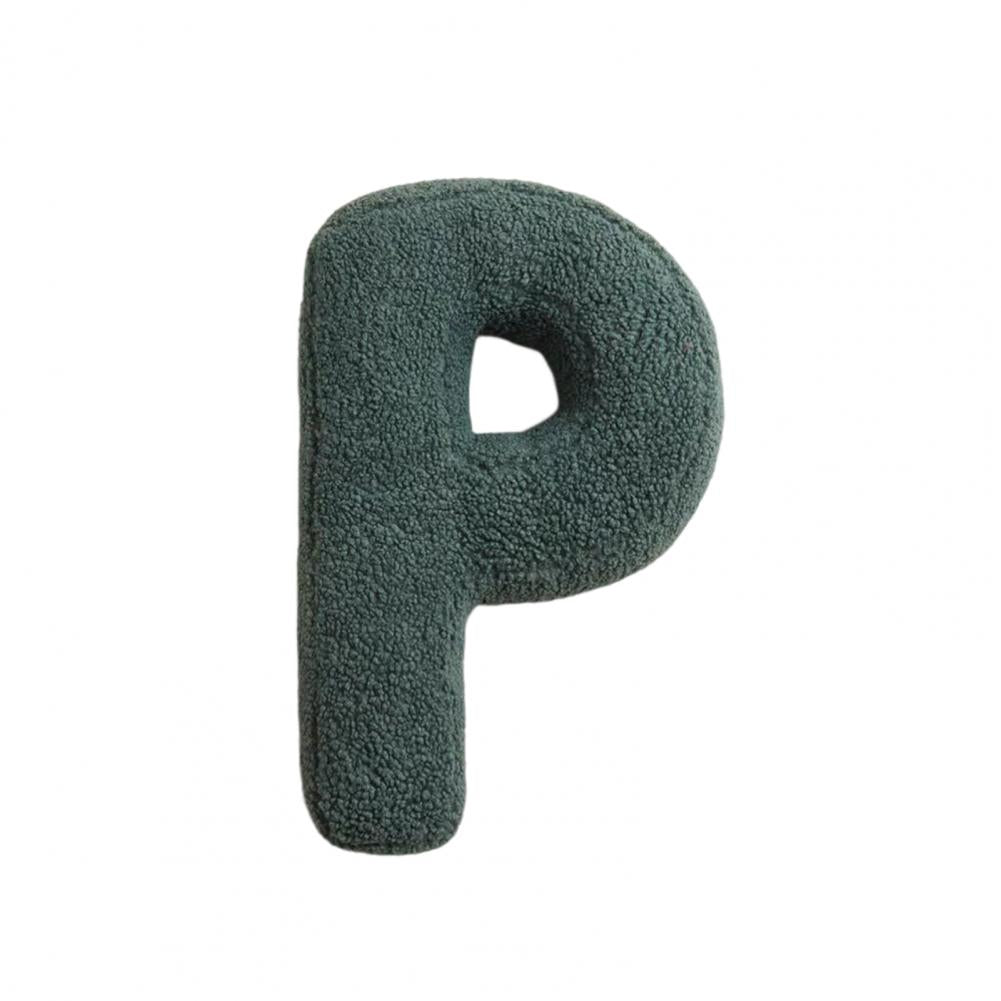 English Letters Throw Pillows