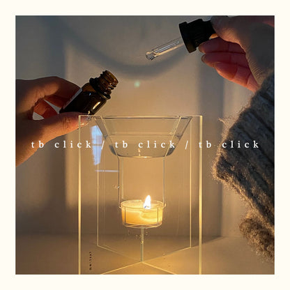 Essential Oil Candlestick Glass Lamp - Lumi Ascend